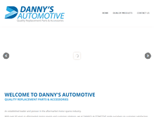 Tablet Screenshot of dannysauto.co.za